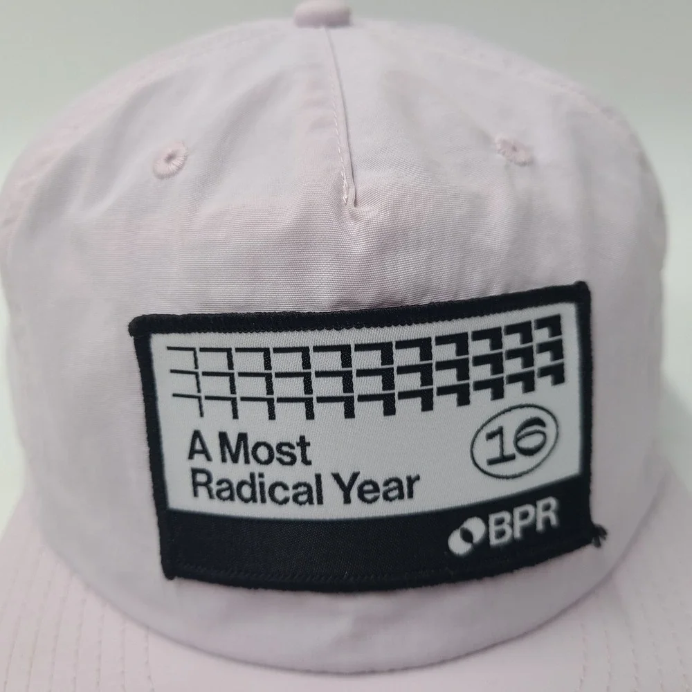 AS Colour Hat Snapback Purple A Most Radical Year 16 BPR Patch Nylon Casual Men